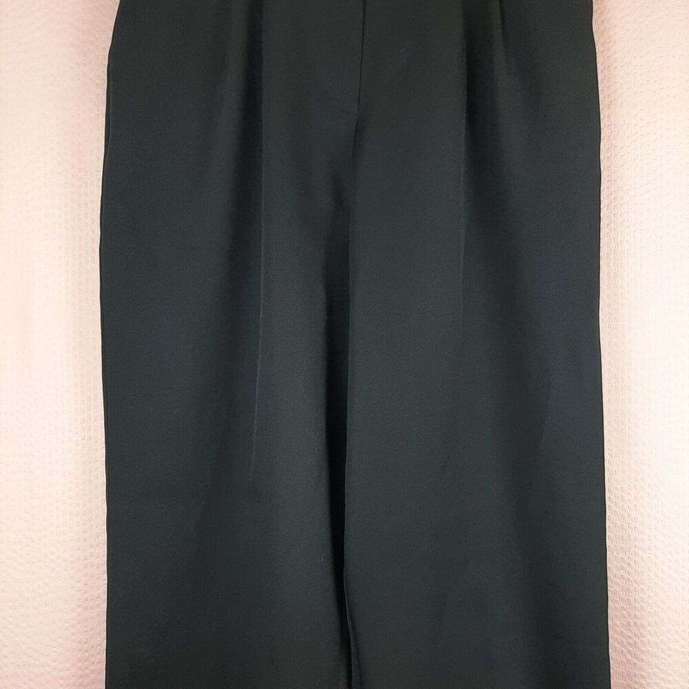 Briggs New York Women Black Pants High Rise Elastic Sides USA Plus Size 16 - Picture 5 of 11